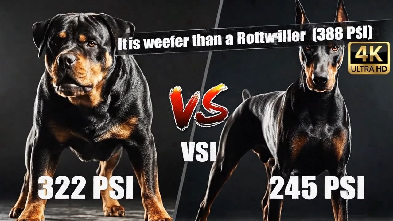 Doberman Pinscher: Speed + Bite = Lethal (Attack Simulation)