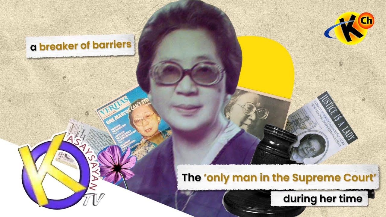 Justice Cecilia Muñoz-Palma | Kasaysayan TV