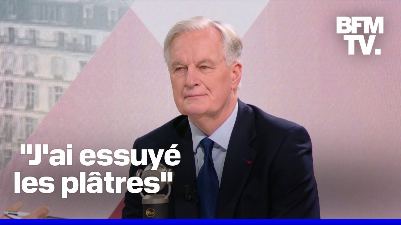 Censure, présidence des Républicains, budget...L'interview de Michel Barnier en intégralité