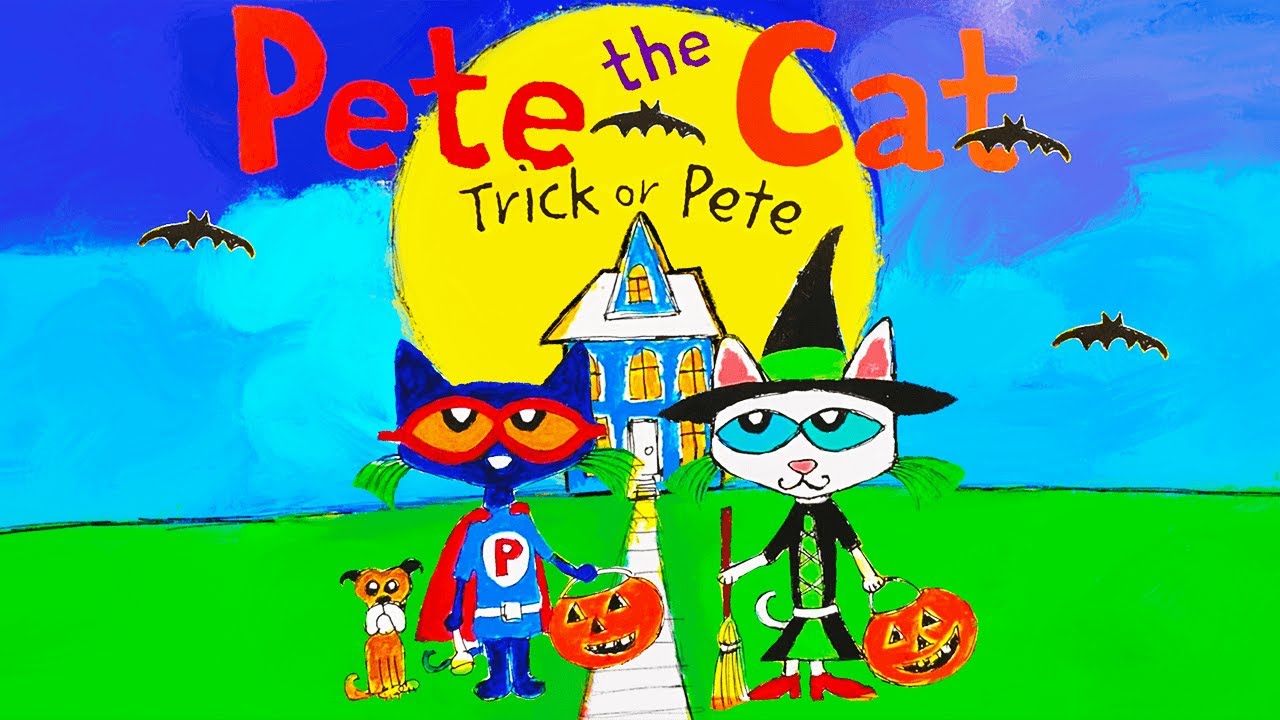 Pete The Cat Trick or Pete | MyEzyPzy | Pete The Cat Trick or Pete!! Happy Halloween!!