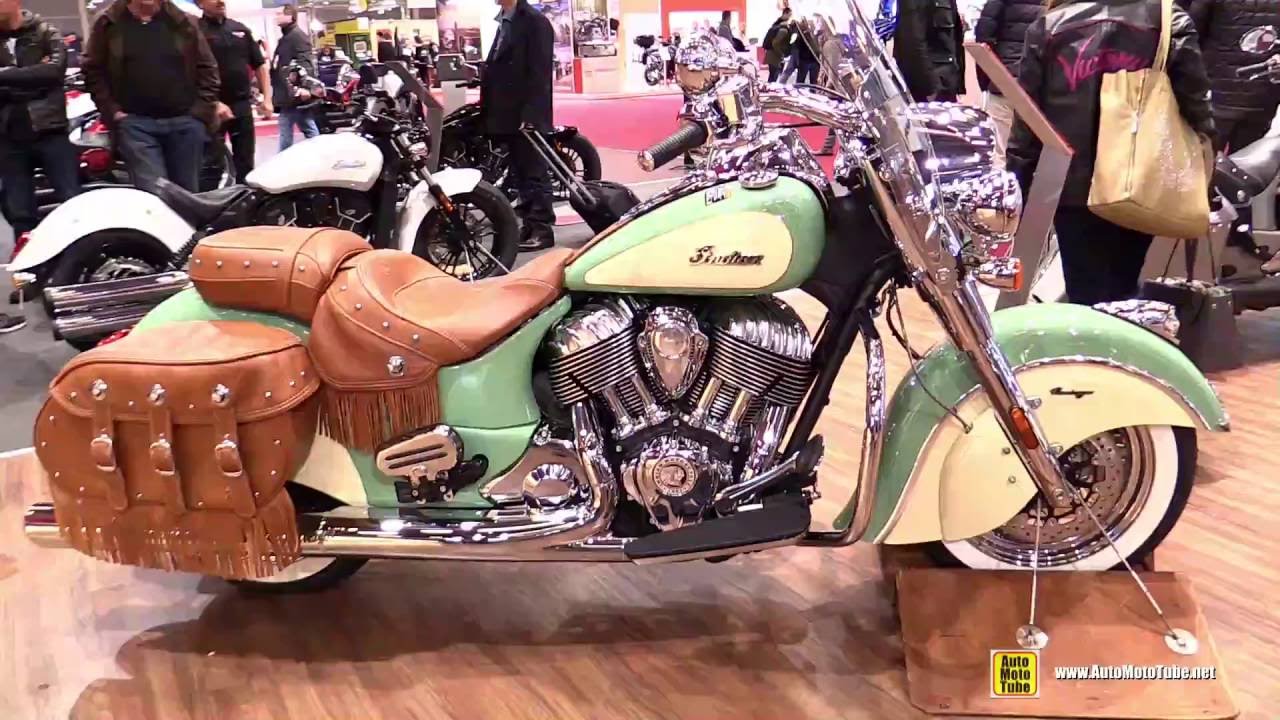 2016 Indian Chief Vintage - Walkaround - 2015 Salon de la Moto Paris
