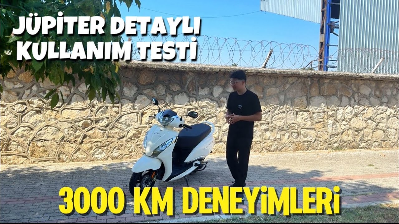 TVS JÜPİTER 125 UZUN KULLANIM TESTİ İLK 3000 KM