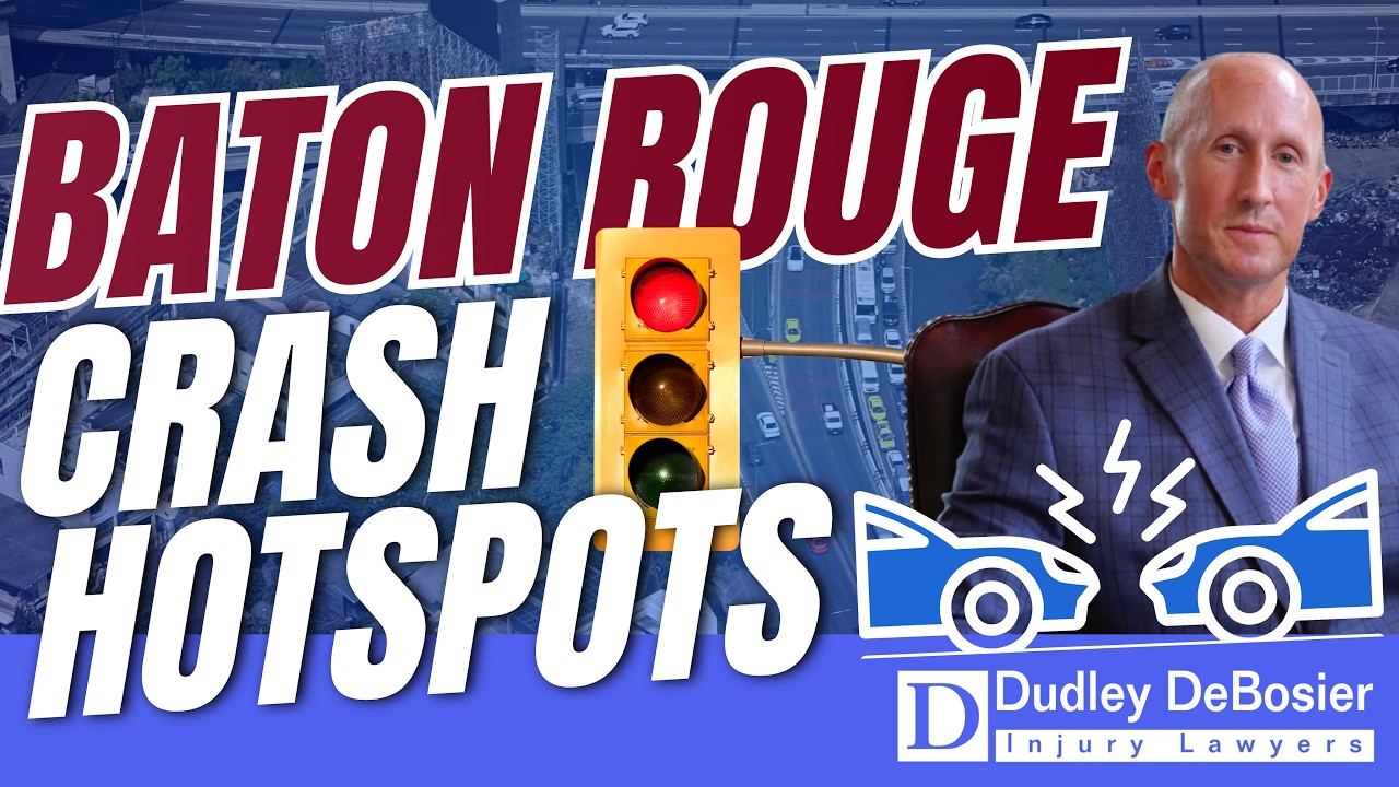 Most Dangerous Intersections in Baton Rouge | Dudley DeBosier Injury Lawyers Louisiana