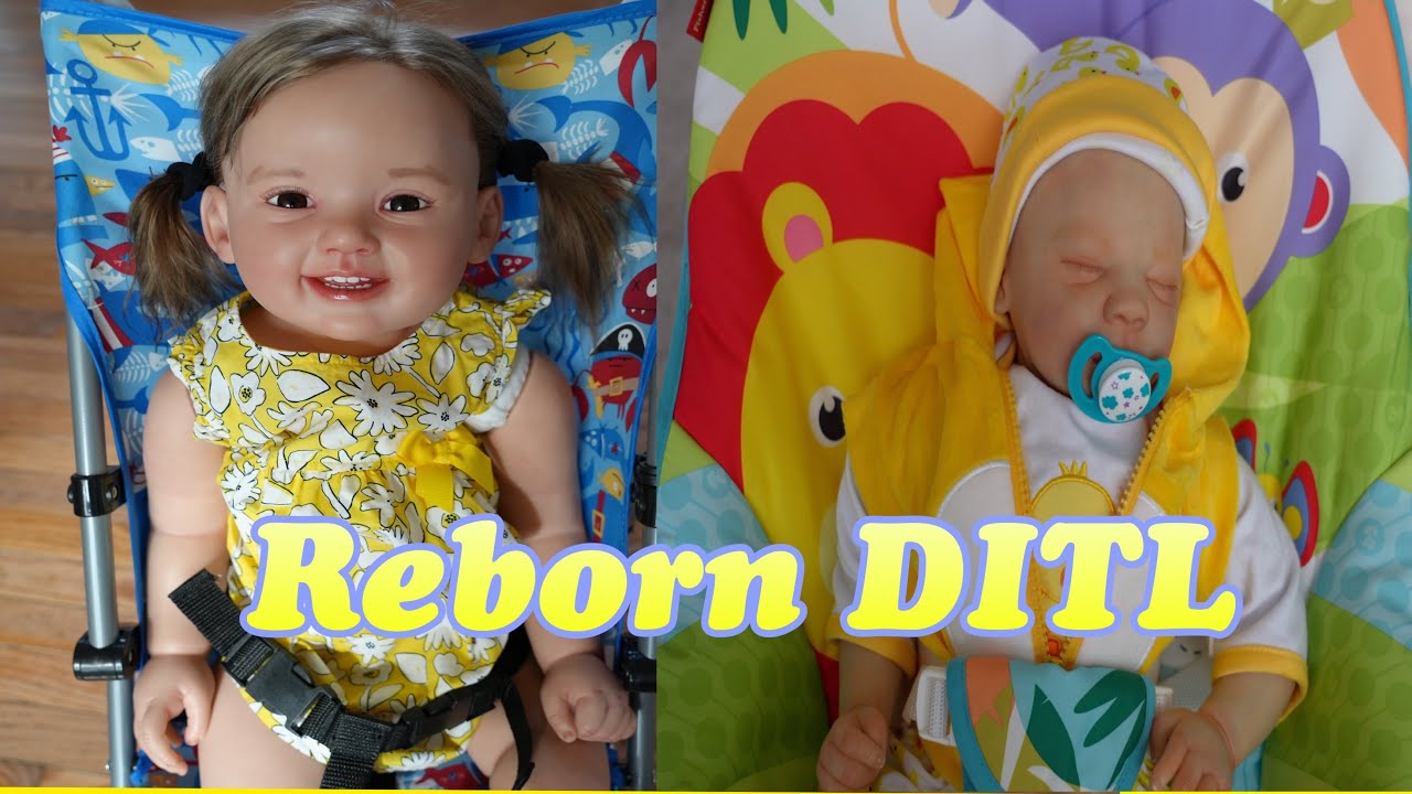 Day in the Life with a Reborn toddler and newborn baby