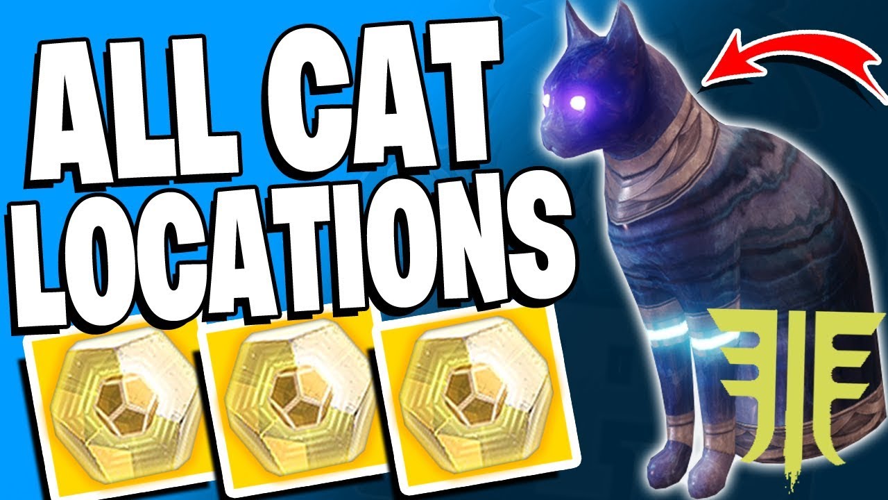 Destiny 2 - All Dreaming City Secret CAT Locations - 8x Secret Trades