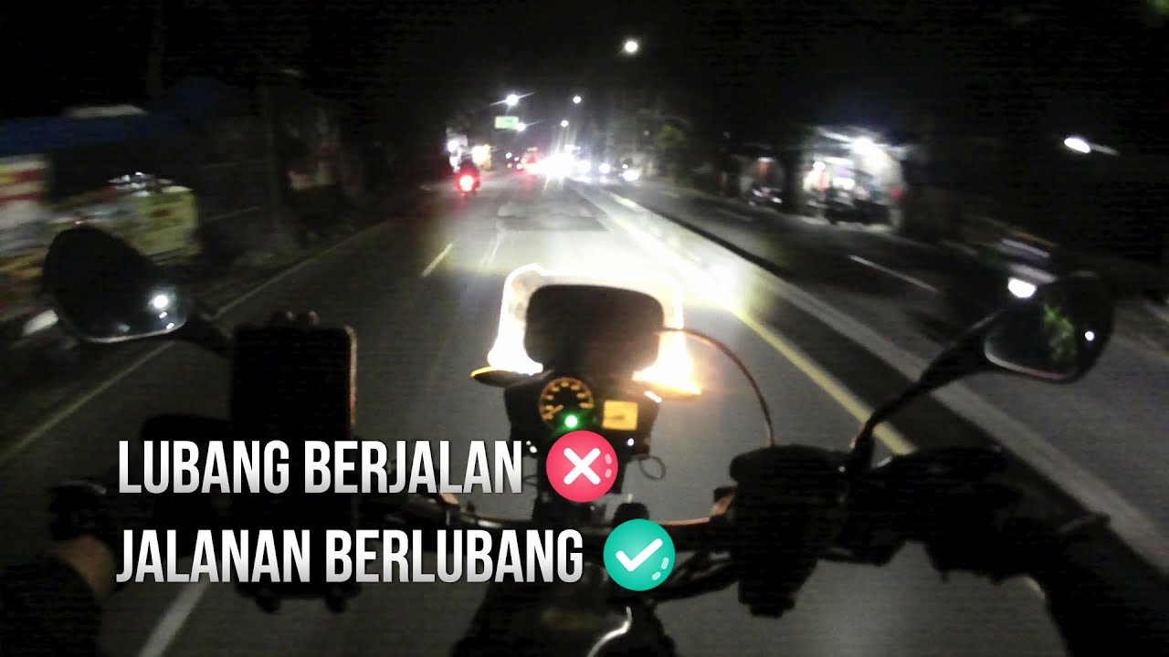 Lubang Berjalan ❎ | Jalanan Berlubang ✅