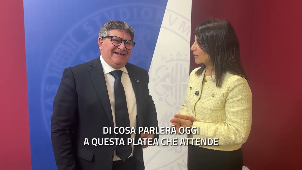 Intervista al Rettore Francesco Mola in occasione dell'inaugurazione dell'anno accademico
