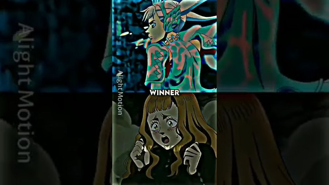 Manga Noelle vs Mimosa & Manga Asta vs Yuno #shorts