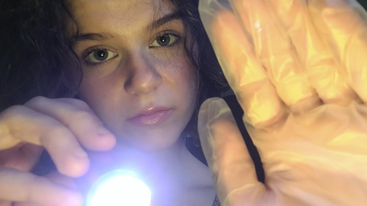 lofi asmr giving you a quick medical exam
