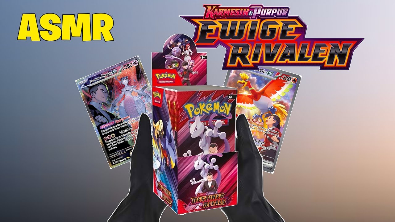 ASMR Pokémon Display Opening – Ewige Rivalen (18 Booster)