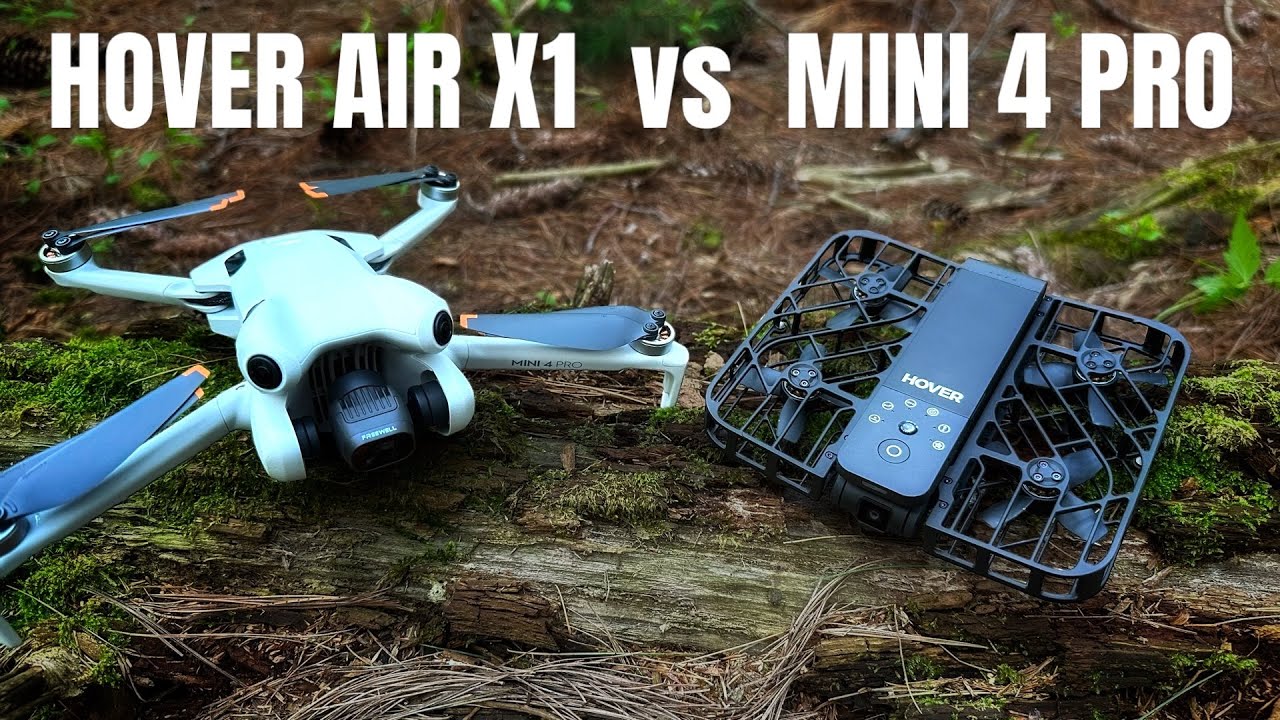 HOVERAir X1 против DJI Mini 4 Pro — какой из них лучше всего подходит для ваших нужд?