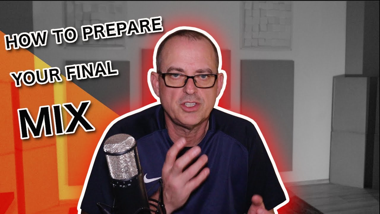 How To Prepare A Mix For Mastering