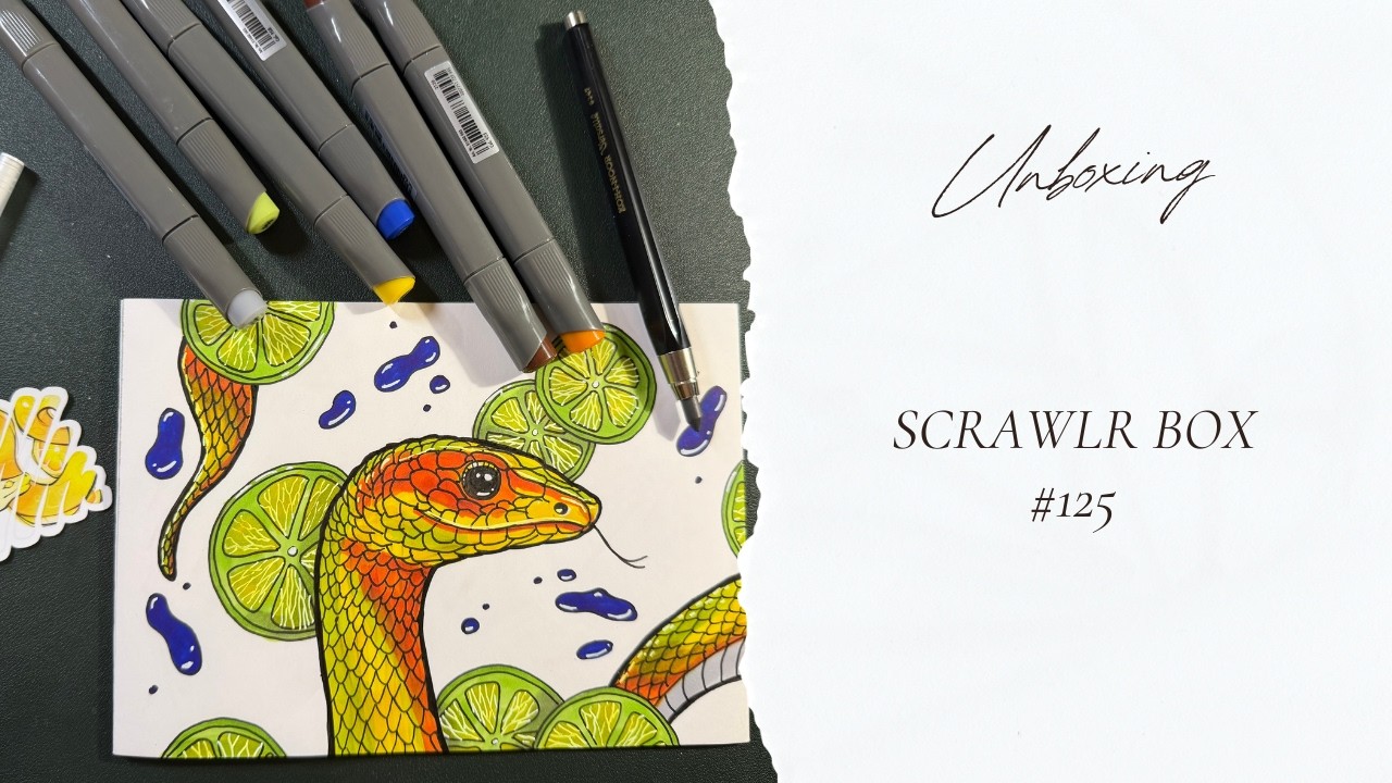 Unboxing der Scrawlr Box #125