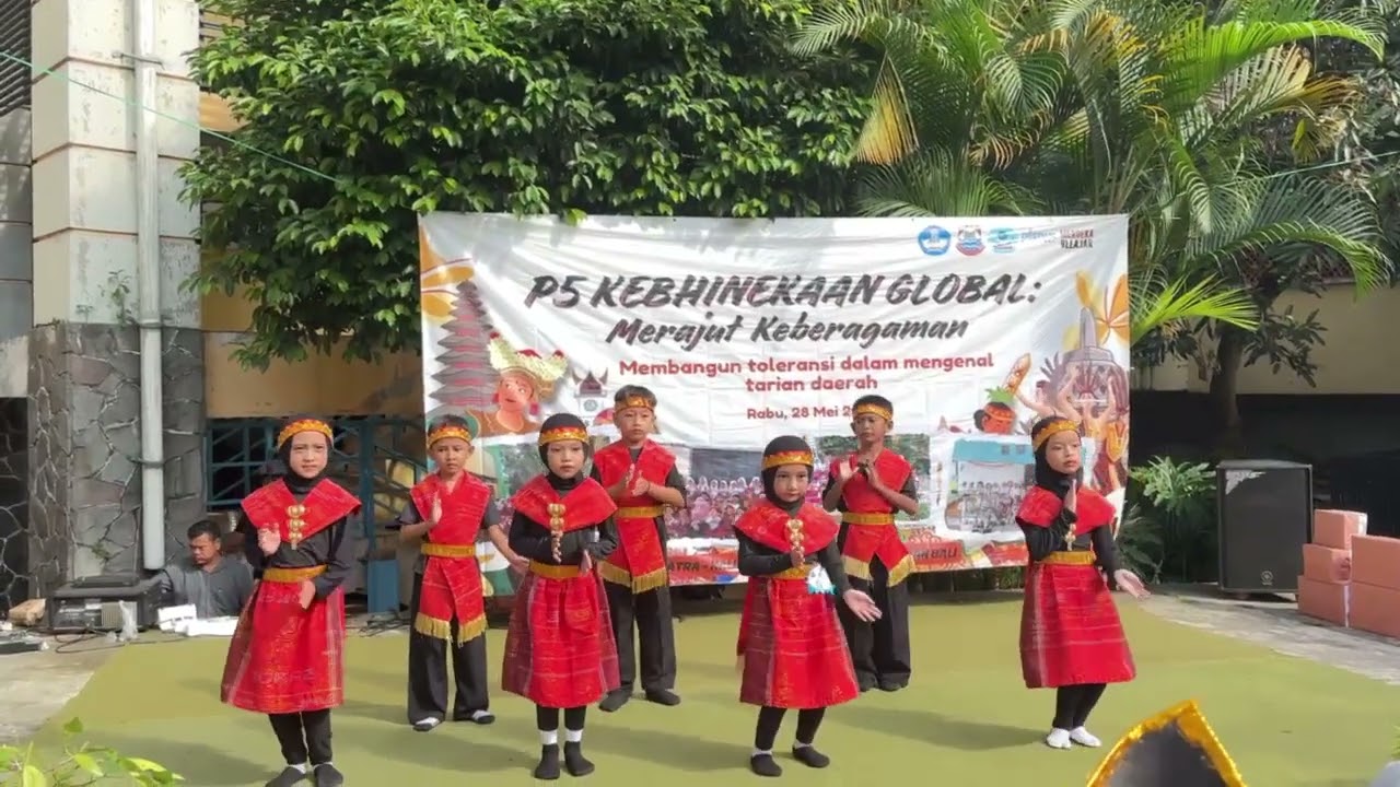 Tarian sinanggar tulo | tugas P5 | SDN cibeureum mandiri 1 | kelas 1 #tarianaksd #p5