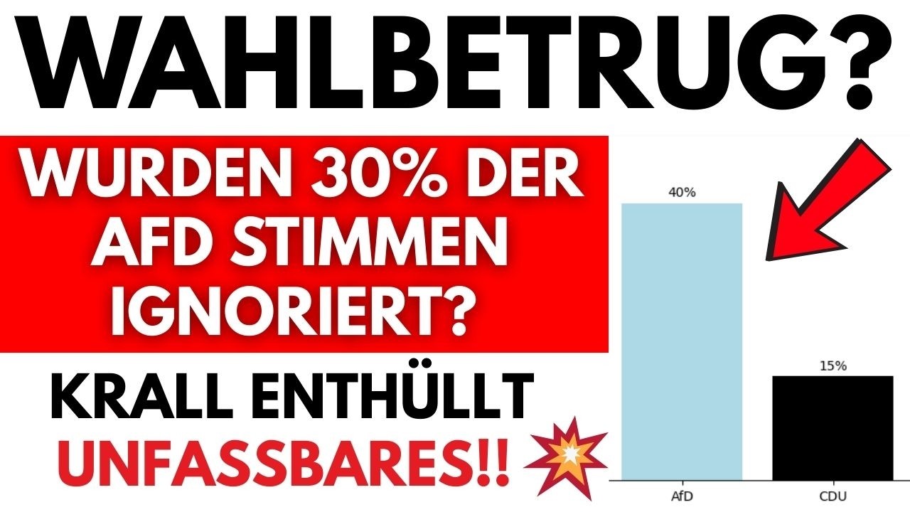 🚨 EILMELDUNG: 💥 MARKUS KRALL SCHLÄGT ALARM – WURDEN AFD-STIMMEN IN BAWÜ IGNORIERT?!