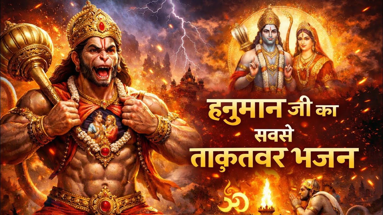 श्री हनुमान जी का सबसे ताक़तवर भजन ! जय जय जय बजरंग बली न्यू भजन ! Shree Hanuman Ji Bhajan 