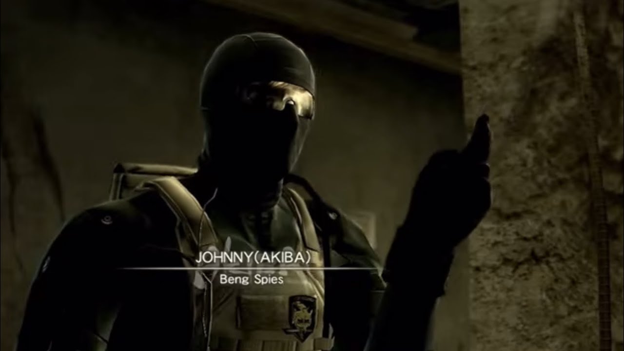 Metal Gear Solid 4 I Джонни Сасаки Сцена Пакет I 4k60fps #metalgear #metalgearsolid #mgs