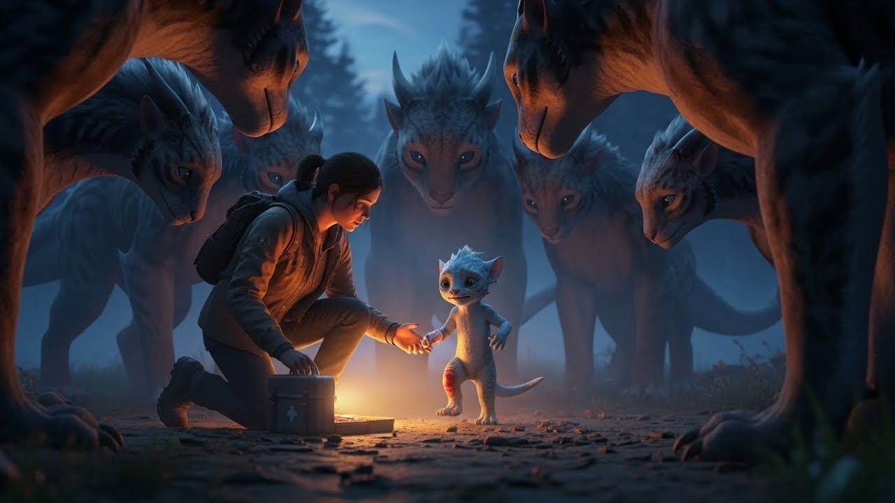 She Noticed a Cub Limping Toward Her—Entire Pack Gathered, Expecting Her To Repair What No Medic Cou