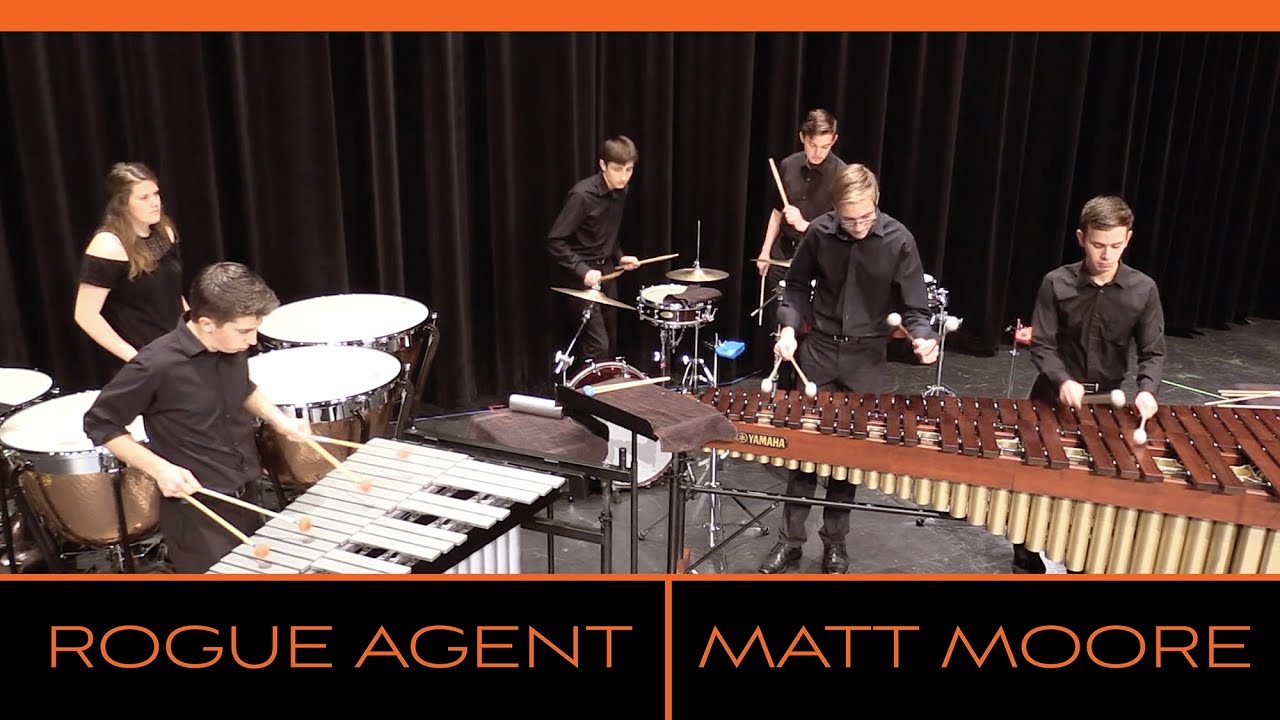 Rogue Agent (percussion ensemble 6) - Matt Moore
