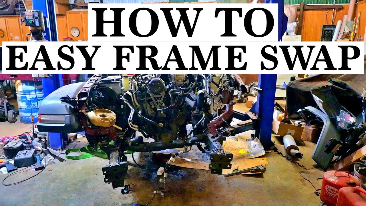 Easy Jeep frame swap