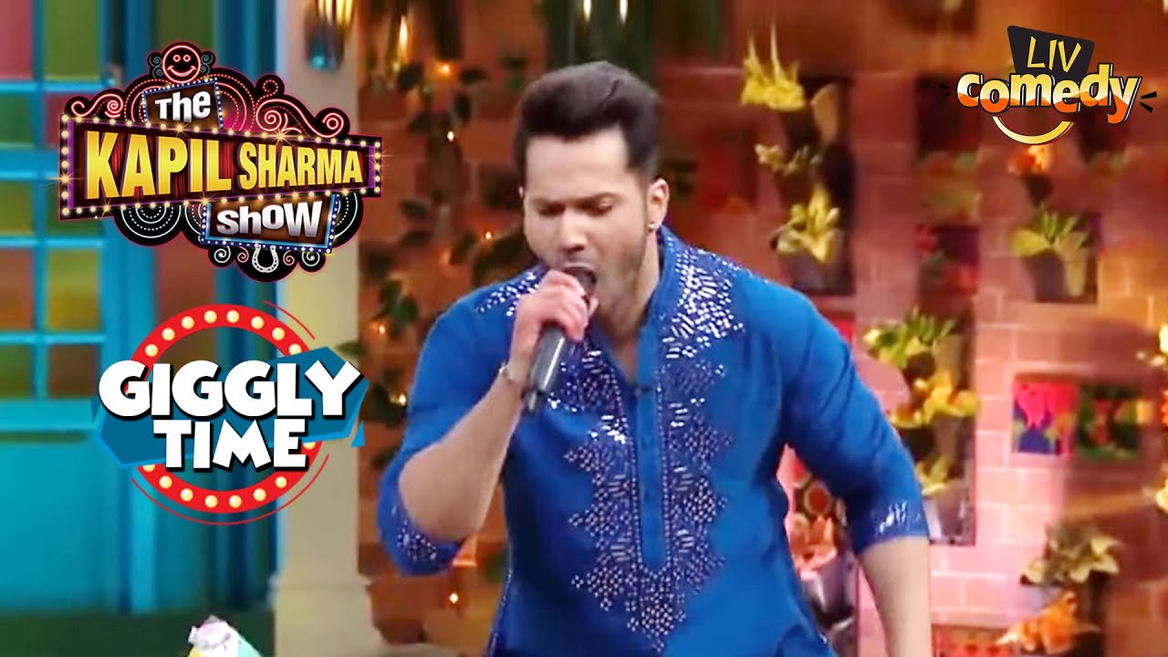 Varun Dhawan ने की Dwayne Johnson की Mimicry | The Kapil Sharma Show | Giggly Time