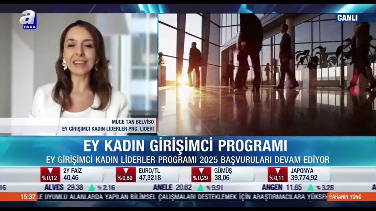EY Girişimci Kadın Liderler Programı | Müge Tan Belviso | Paranın Yönü