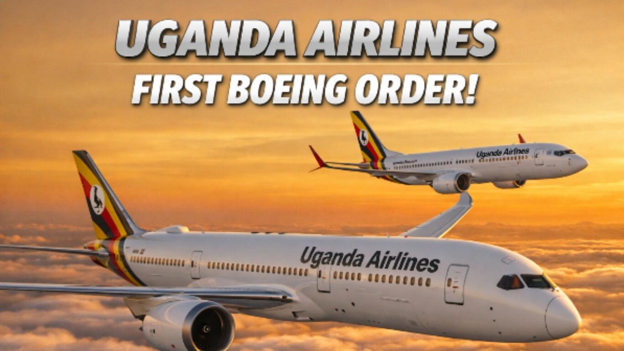 Uganda Airlines впервые заказывает самолеты Boeing на авиасалоне в Фарнборо 2026: Boeing 737 MAX ...