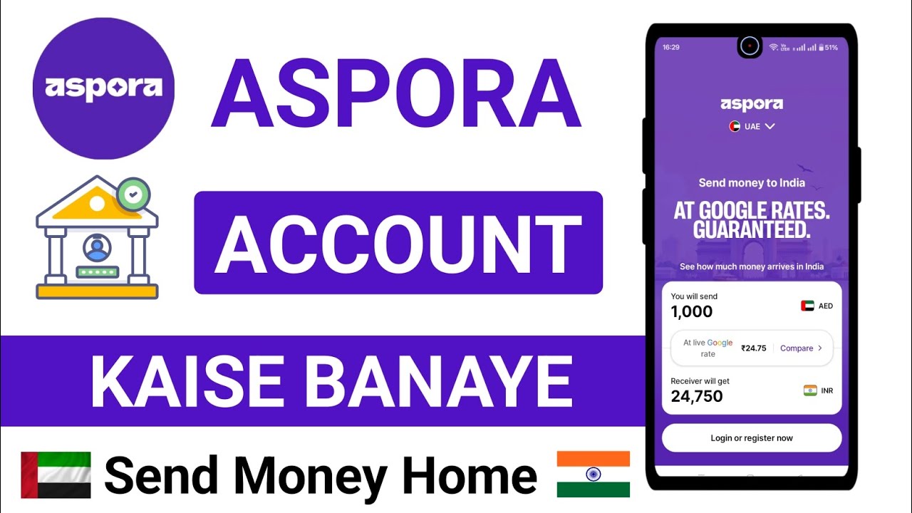 Aspora Account Kaise Banaye | How To Create Aspora Account | Aspora Me Account Kaise Banaye &radic;