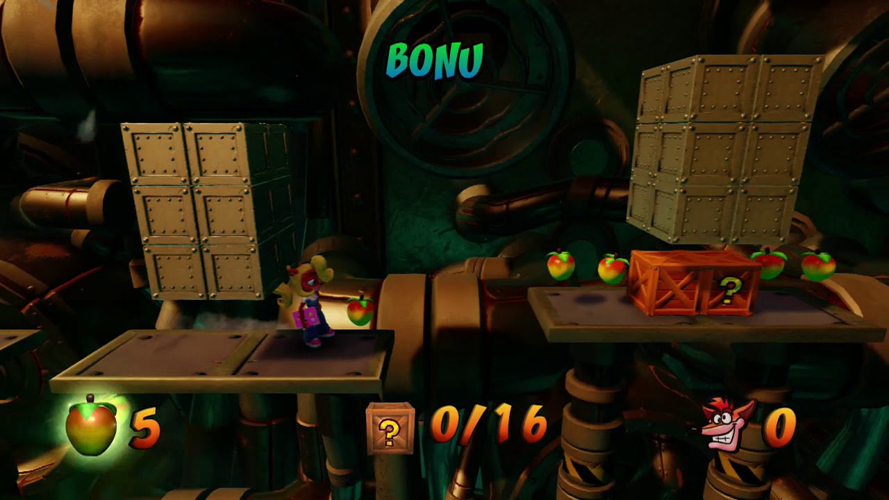Crash Bandicoot 2 (N-Sane Trilogy) - Level 12: Sewer Or Later (Crystal/Double Gem)