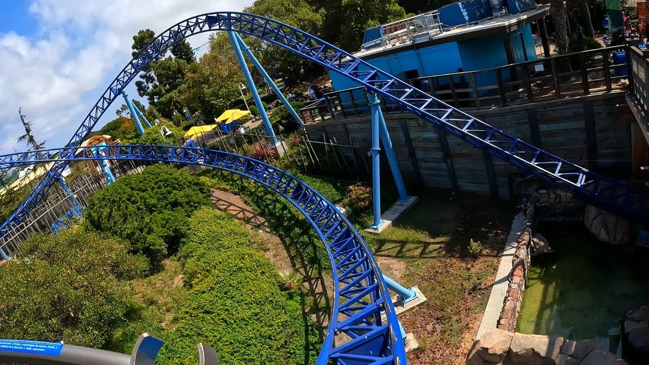 Manta 4K On Ride POV - SeaWorld San Diego