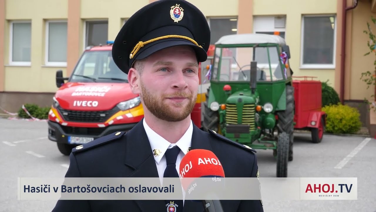 Hasiči v Bartošovciach oslavovali