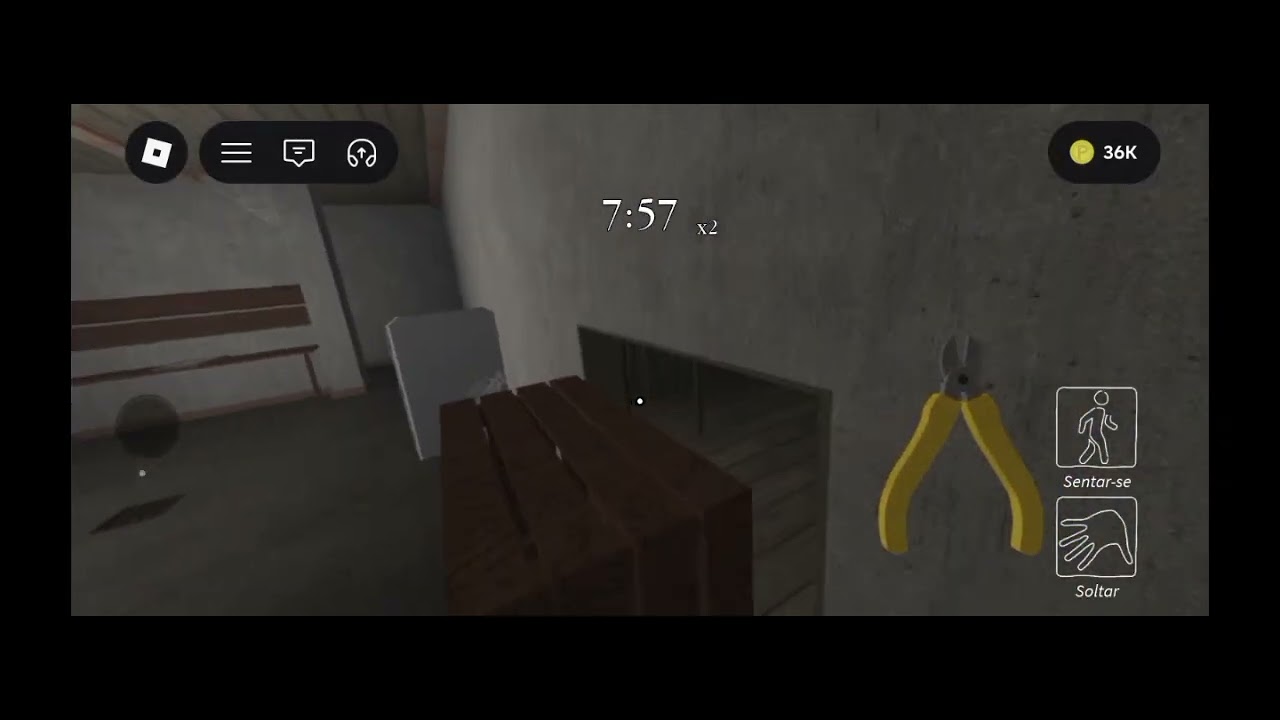 Jogando Granny no roblox parte 18