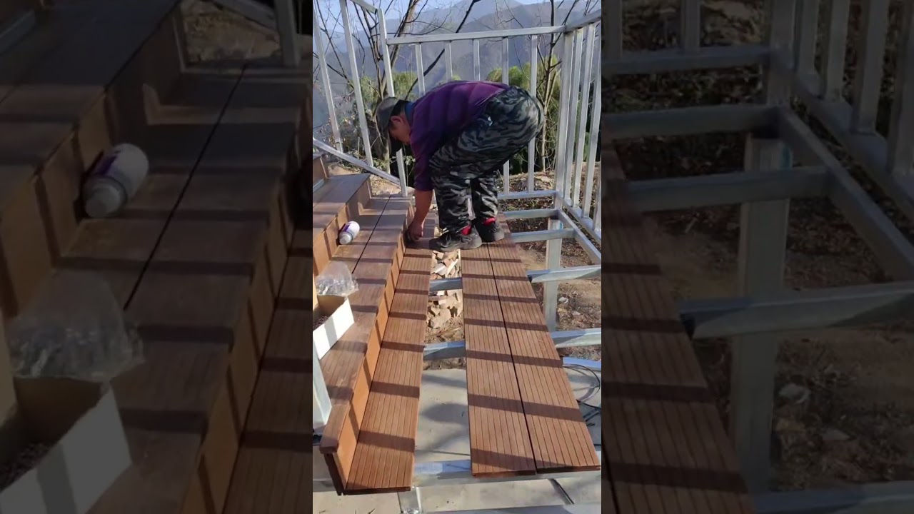 How to Install Bamboo Decking