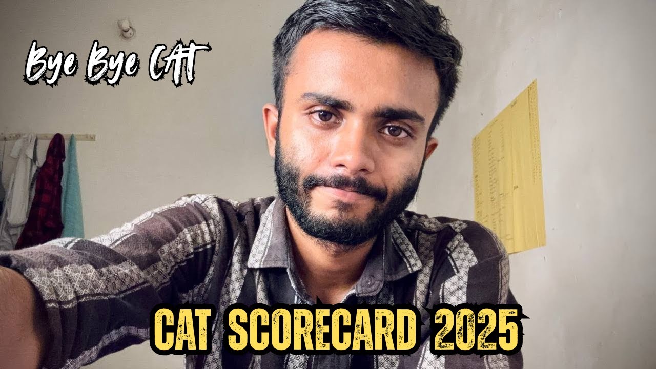 My 2025 CAT Score - SCORED XX Marks 