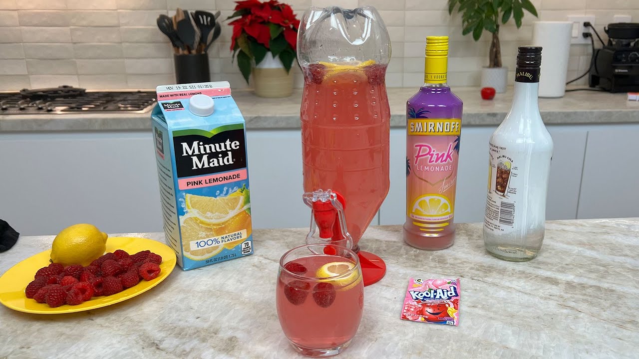 Pink Lemonade Kool-Aid Punch