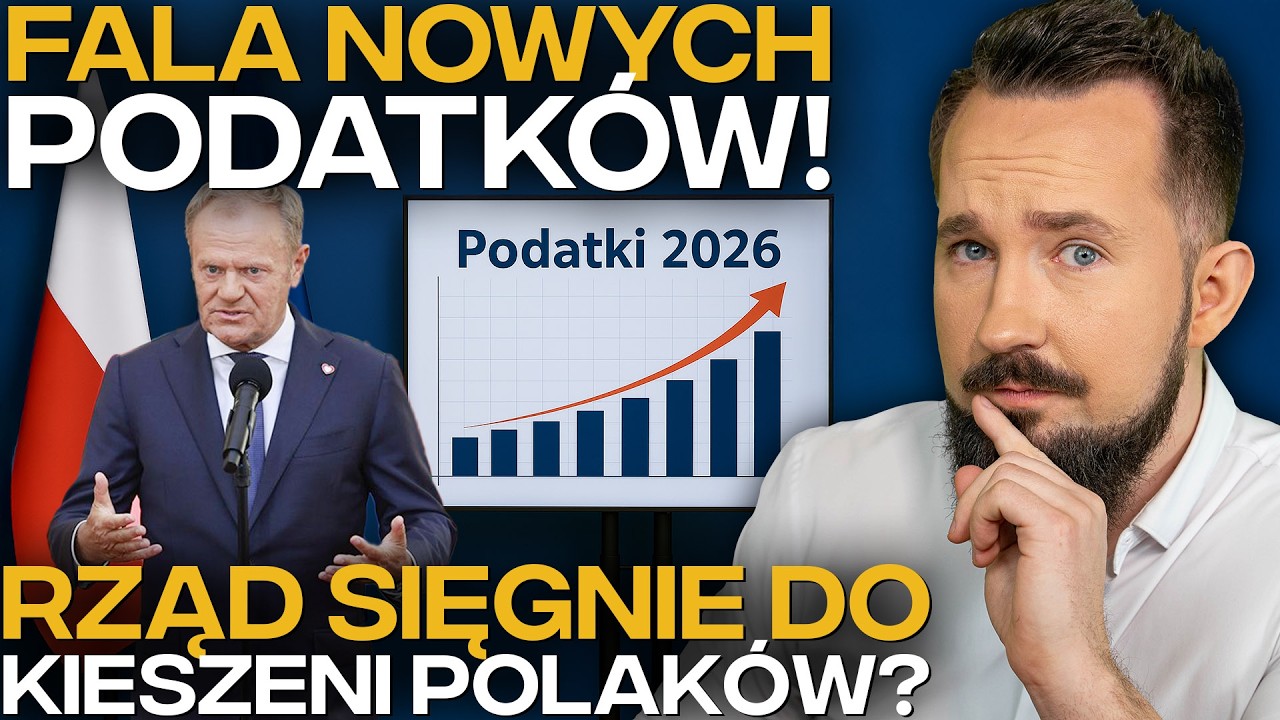 MEGA PODWYŻKI PODATK&Oacute;W w 2026 i WOJNA z PREZYDENTEM #BizWeek