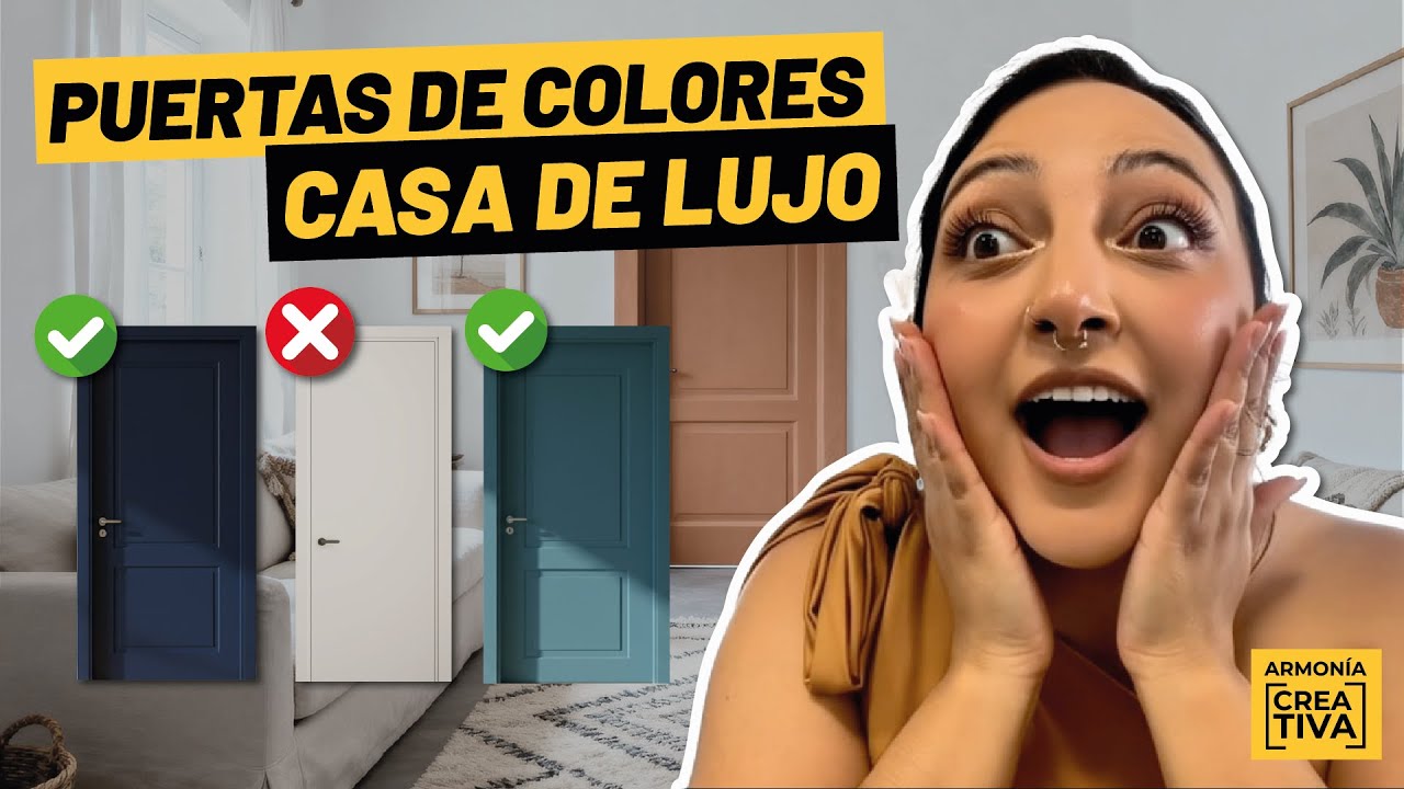 ¡NO las pintes de Blanco! ❌ 5 Colores de Puertas que Elevan tu Casa al Instante