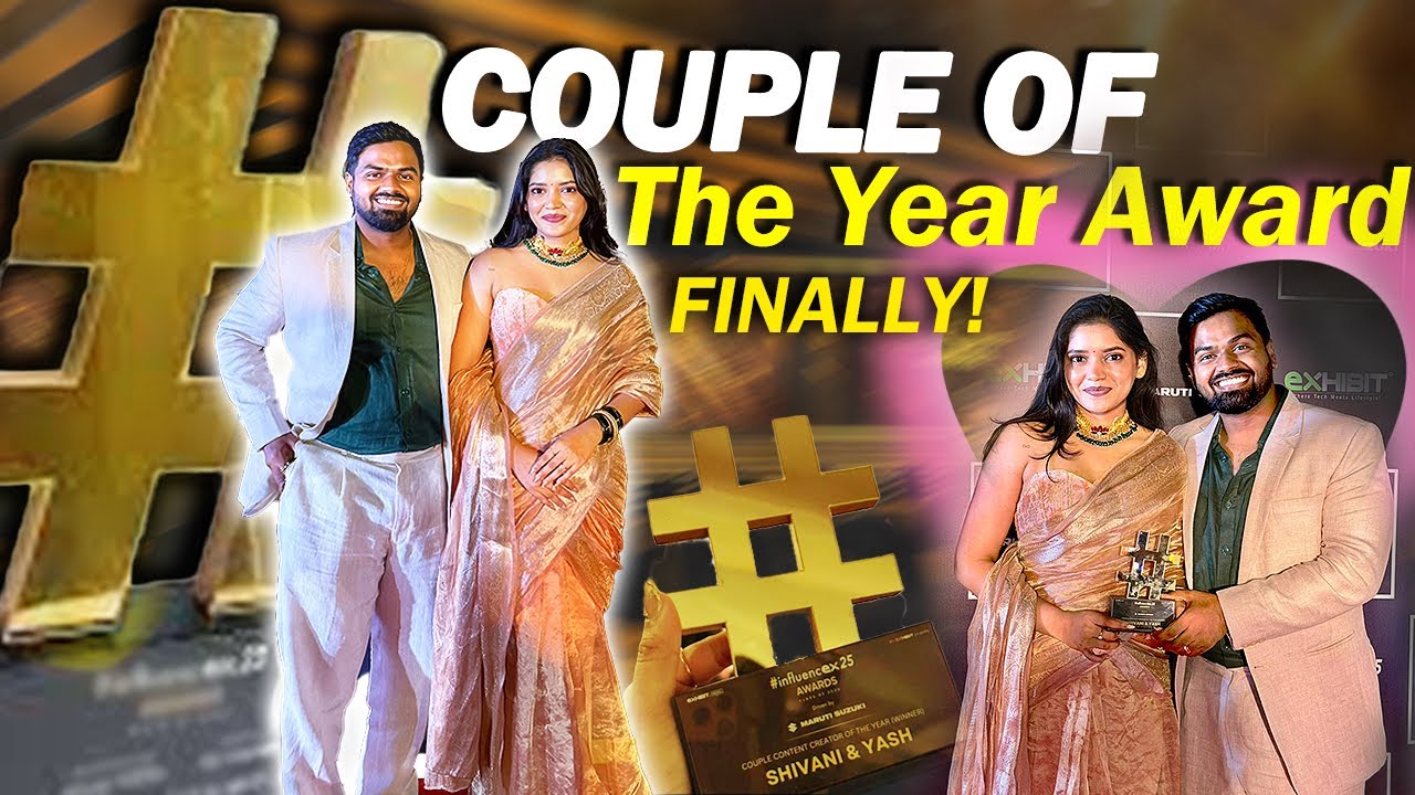 Award day ❤️😍 | GOA day 1 🌴| Couple Of the year❤️🏆