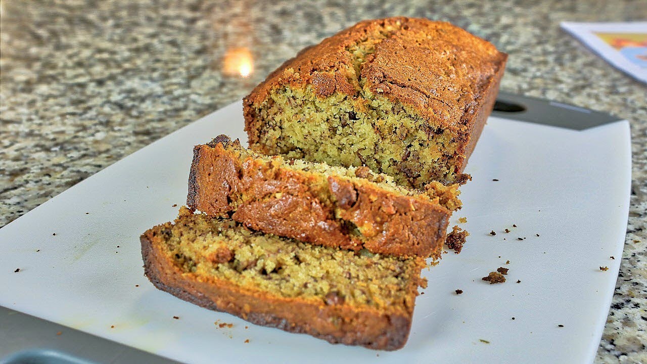 Como Hacer Pan de Platanos con Nueces