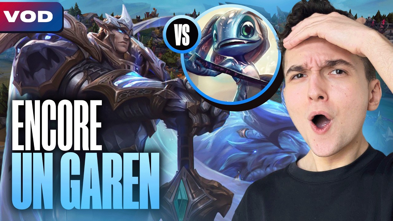 JE CROIS QUE JE RETOMBE AMOUREUX DE GAREN - Garen vs Fizz - SoloQ Patch 26.4