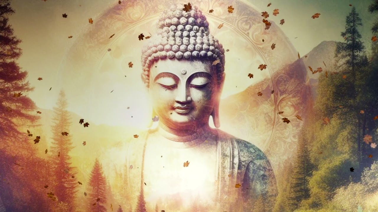 阿弥陀佛圣号(中速)，念佛，禅坐，静心。Namo Amitabha Buddha. Chanting Buddha, meditation.