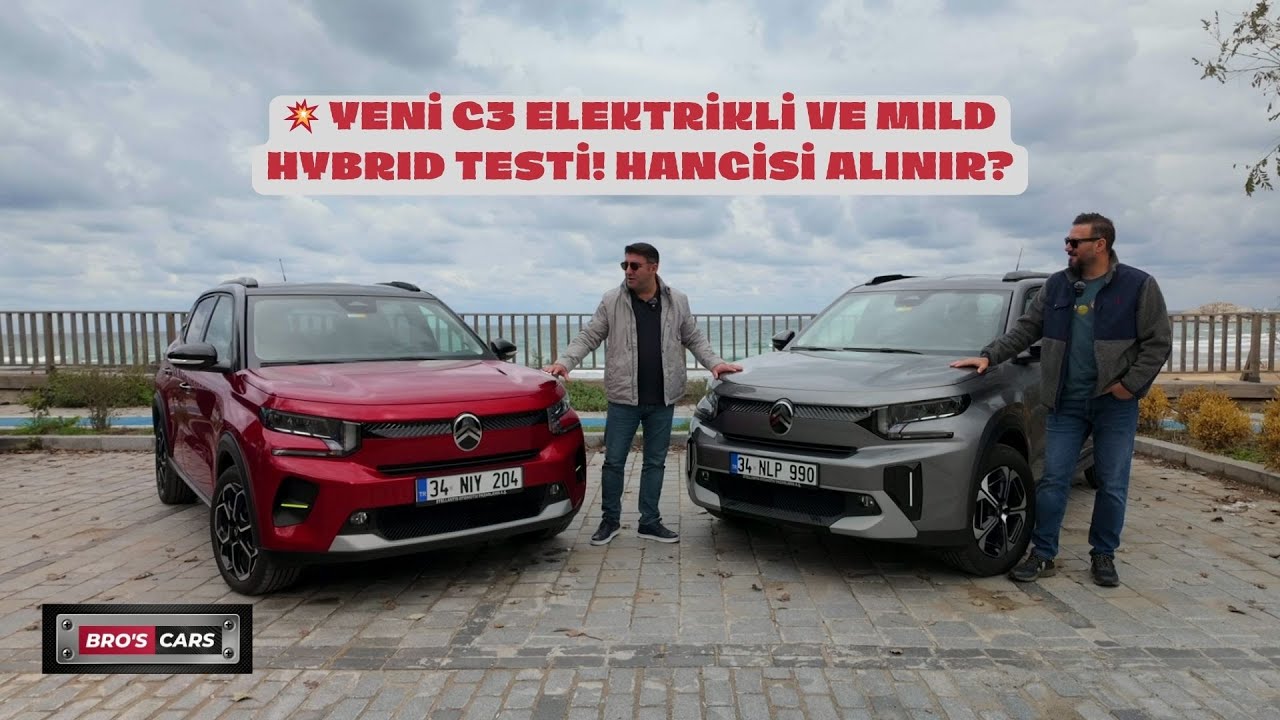 🚗 YENİ CİTROEN C3 ELEKTRİKLİ VS C3 AIRCROSS MILD HYBRID! GERÇEK FARK NE? ⚡️