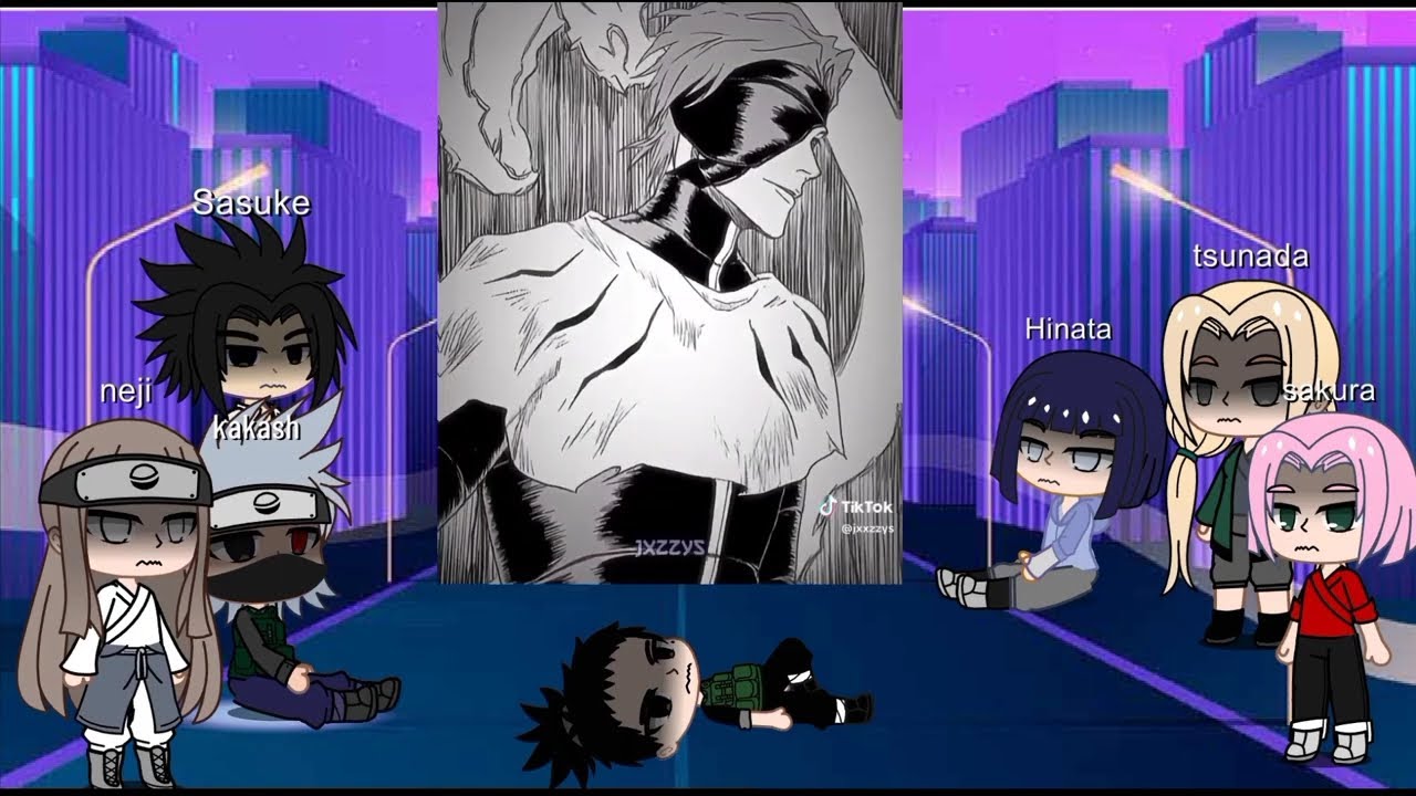 Naruto and Friends React to The Power of Sosuke Aizen!