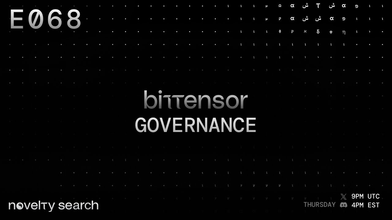 Bittensor Novelty Search :: Network Governance