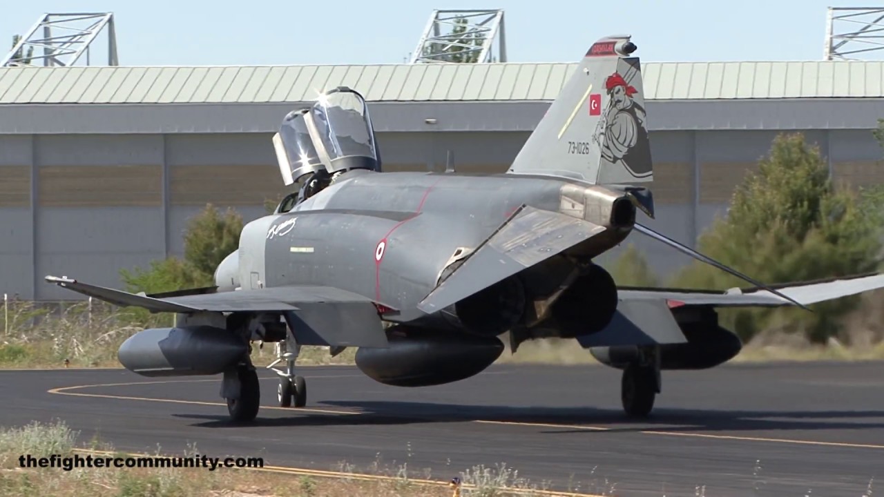 TLP Air Ops. F-4E Phantom II. 171 Filo Turkish Air Force