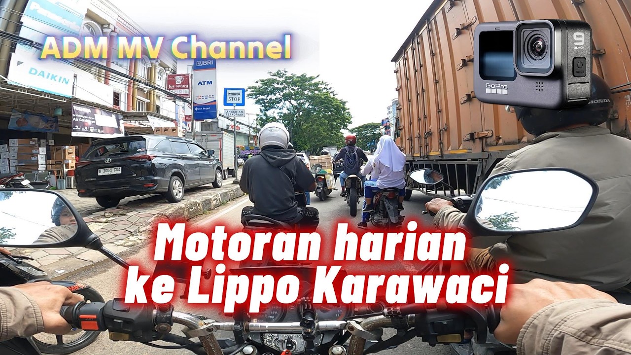 Motoran harian ke Lippo Karawaci  [Gopro Hero 9 di 2026] #megaproprimus #gopro