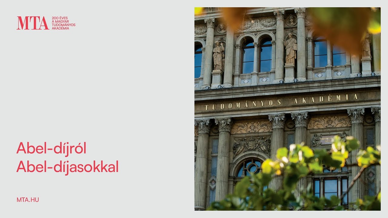 Abel-díjról Abel-díjasokkal