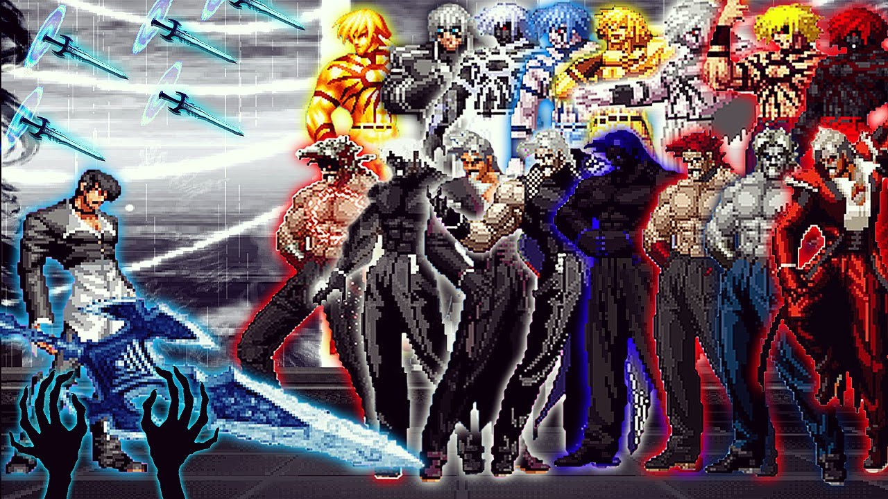 [KOF Mugen] Mr Iori another Vs 8 Ultimate Rugal, 8 Ultimate Orochi Team