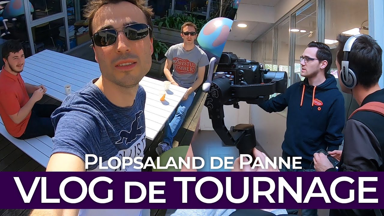 VLOG de tournage à Plopsaland de Panne