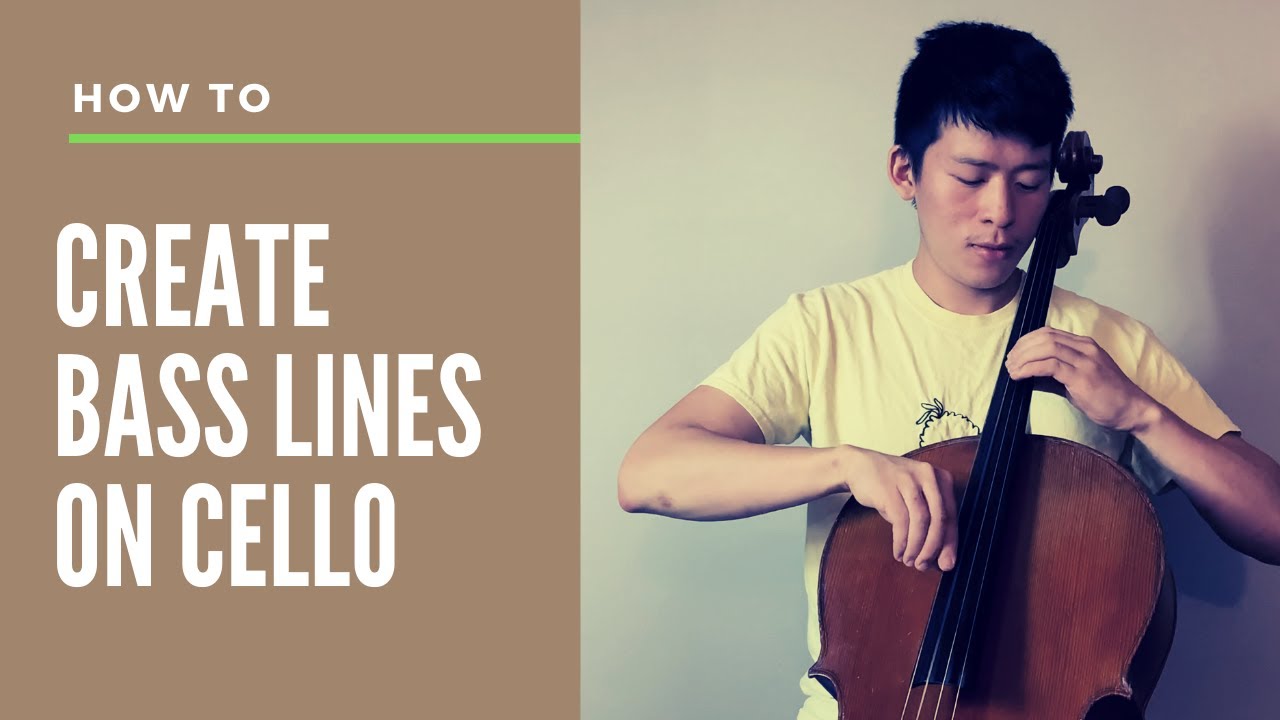 Walking Bass Line For Cellists | Cello Lessons For Beginners